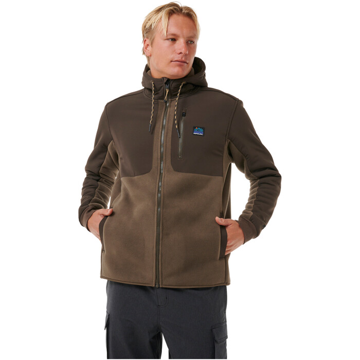 2024 Rip Curl Mens Anti Series Search Jacket 05MMFL - Rock